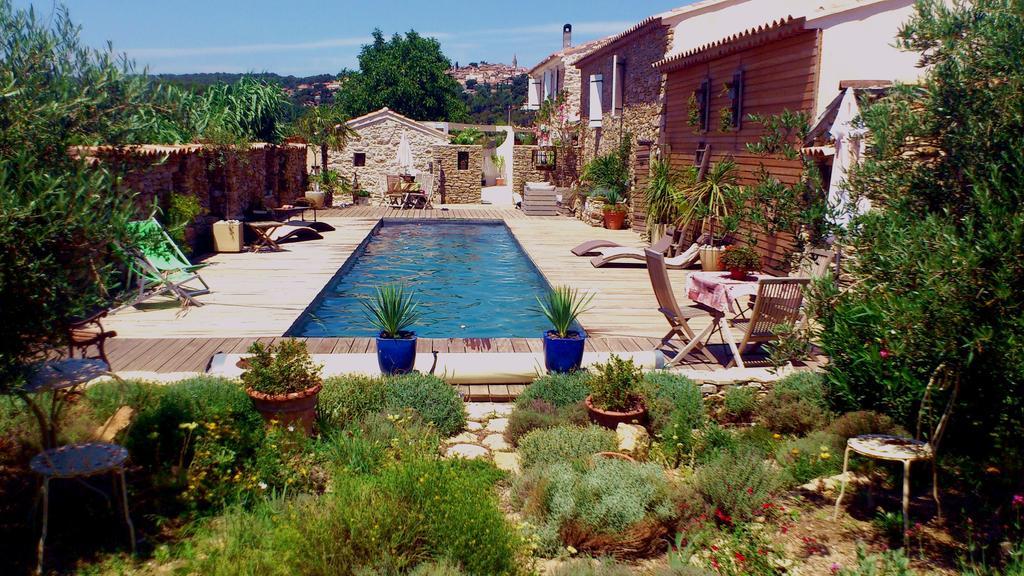 La Bastide Des Sources Bed and Breakfast Le Castellet  Kamer foto